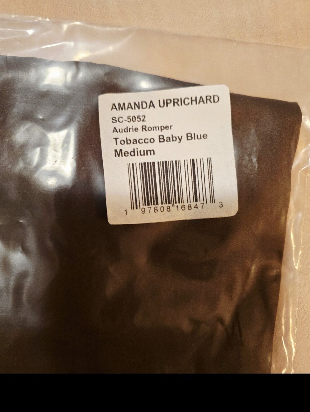 NWT Amanda Uprichard Audrie Silk Romper Brown Tobacco - Sz Med - Picture 8 of 11